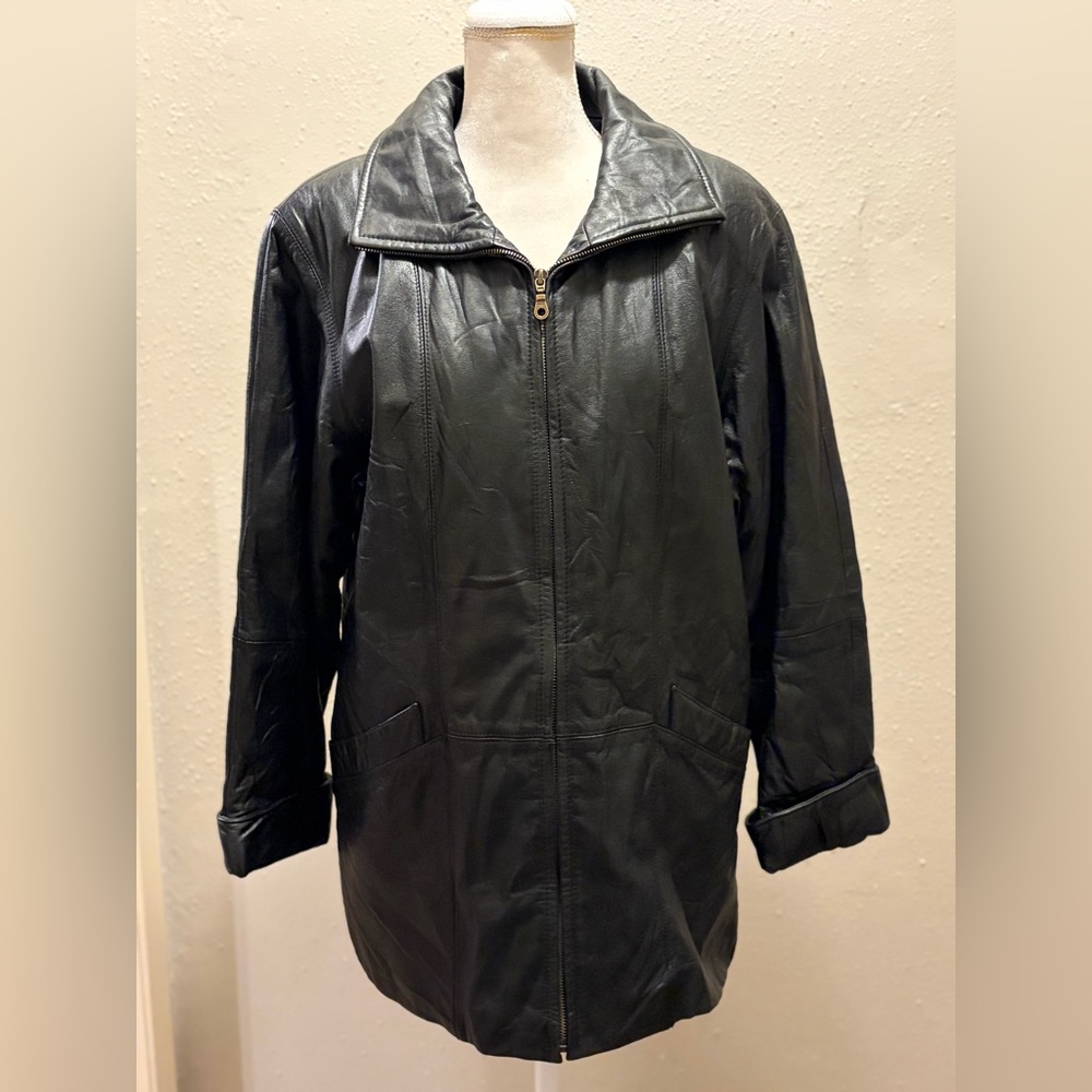 Wilson Black Leather Apparel